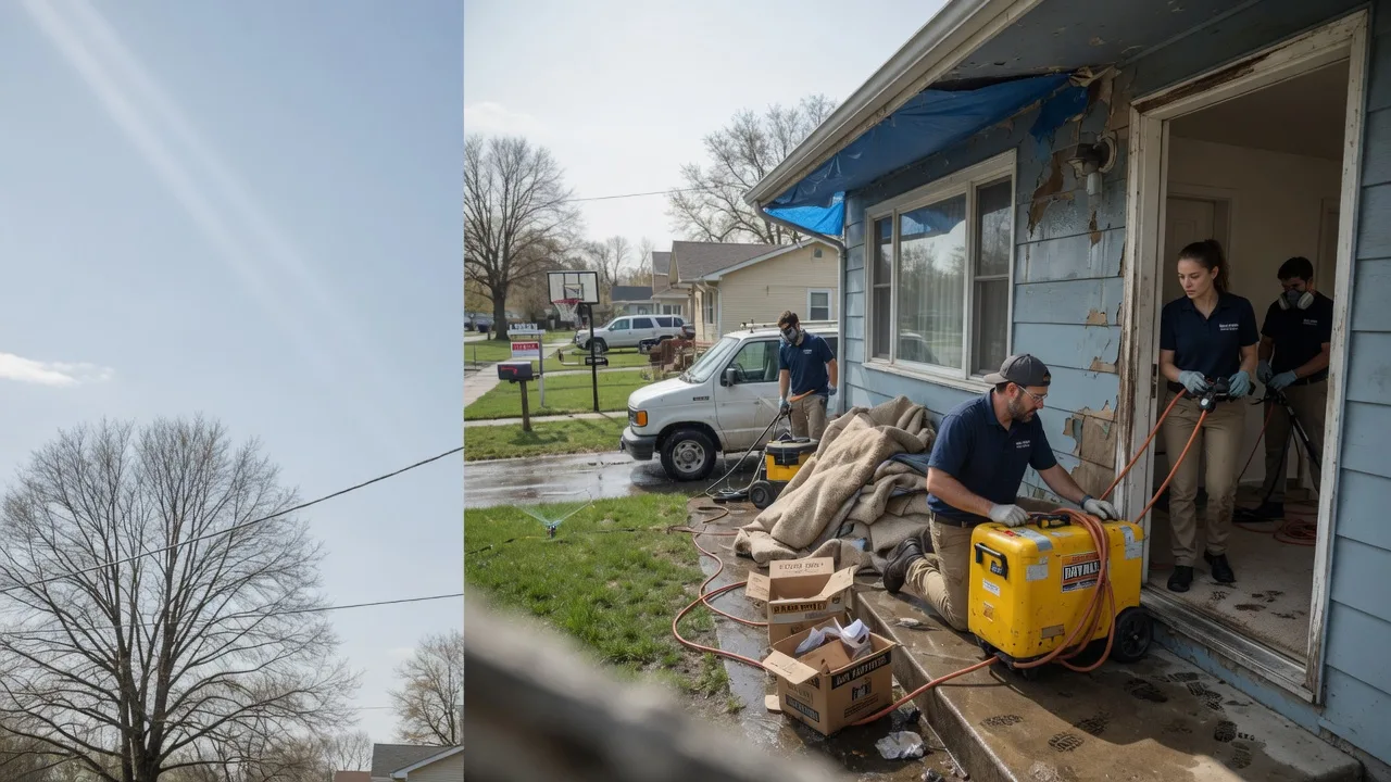Basement Flood Cleanup in Pinehurst, ID near me